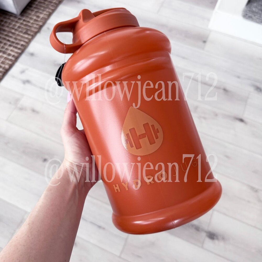 Orange Hydrojug Pro Jug V2 128 oz - 1 Gallon
